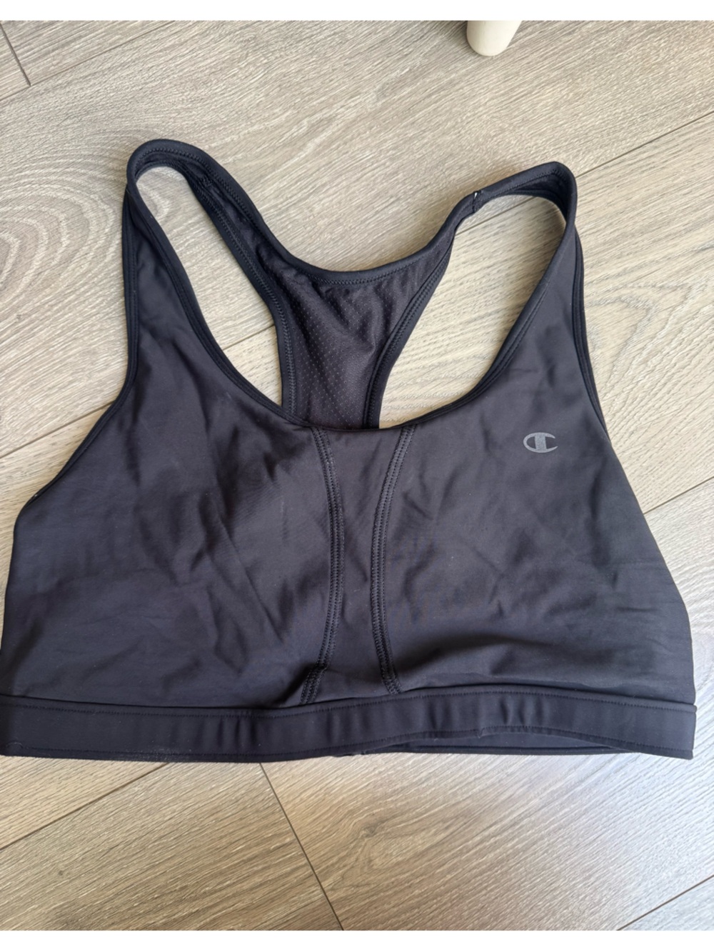 Champion Black Racerback Performance Sports Bra